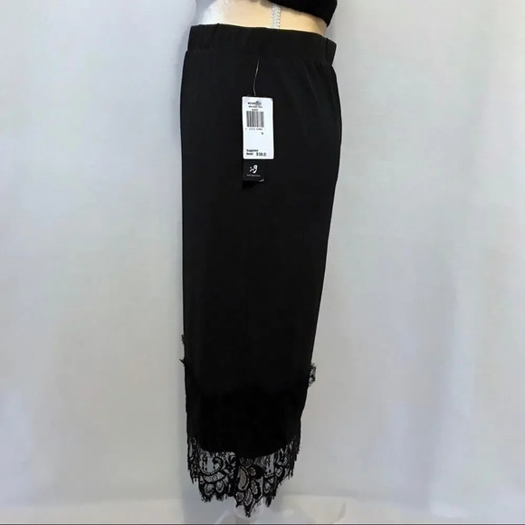 ING Collection NWT Black Skirt Women 1X - Picture 6 of 11
